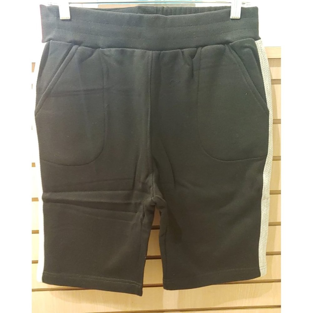 CM Fashion men's shorts with pockets elastic waist with drawstring